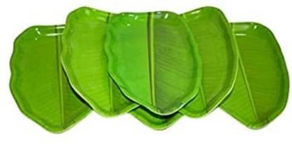 CARNIVAL Melamine banana saucer/plate 8/5 inch beautyfull plate set 6 pcs Chip & Dip Tray