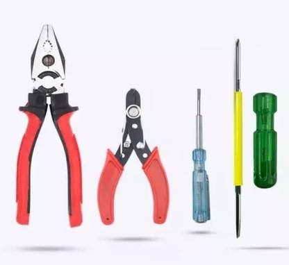 SHYAM Combination Plas with 4in1 combo Plas (Length : 8 inch) Lineman Plier