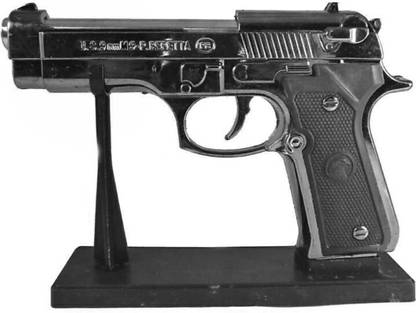 PocktFlames Small Gun Lighter Steel Gas Lighter (Black, Pack of 1) Visit Website www.myfirstdot.com Pocket Lighter