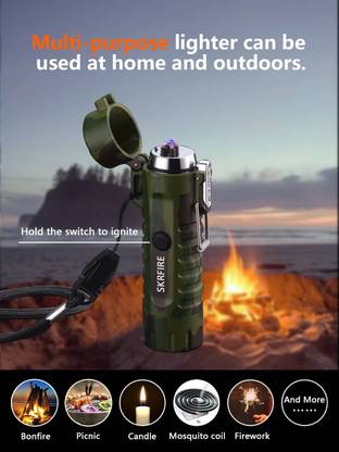 IMMUTABLE Electric Lighter 3in1 Windproof Plasma Lighter CPC14 Pocket Lighter