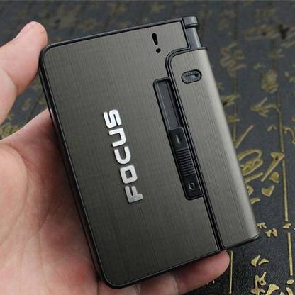 GENZ Focus Pioneer Multicolor Cigarette Case Lighter Maxi Decorated Pocket Lighter
