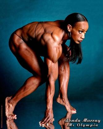 Poster Lenda Murray Ms Olympia ser-1 Large Poster (36 X 24 Inch, Multicolour) Fine Art Print