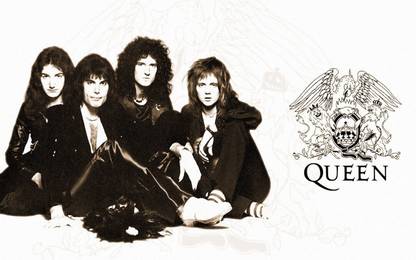 MUSIC WALLPAPER ON FINE ART PAPER QUEEN BAND HD 3D Poster