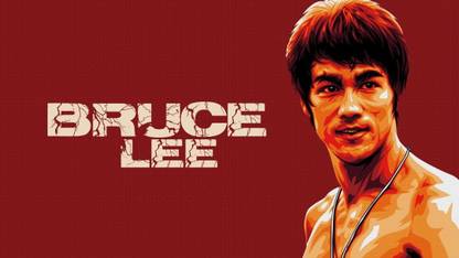 Bruce Lee Wallpapers HD on LARGE PRINT 36X24 INCHES Photographic Paper