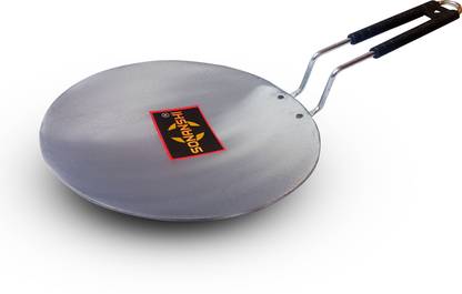 Sonanshi Iron/Loha Roti/Chapati/Chilla/Paratha Tawa Tawa 23.5 cm diameter