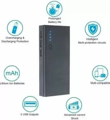 DG 21500 mAh 12 W Wired & Wireless With MagSafe Pocket Size Power Bank