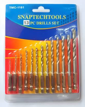 VELORA Drill Bit Set 13pieces for Cordless Screwdriver Drill Bit Set 13pieces for Cordless Screwdriver