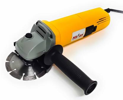 Hitman H-801 Heavy Duty Machine with 1 high quality 4-inch wheels for cutting grinding buffing application (850 Watt & 11000 RPM) Angle Grinder