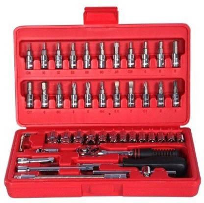 4uonly Socket Set Tool Ratchet Wrench Tool Kit Household Socket Set nmk14 Cycling Type refers to specialized set of tools and euipment that are designed for a particular purpose or task