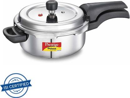 Prestige Deluxe Alpha Svachh 3 L Outer Lid Induction Bottom Pressure Cooker