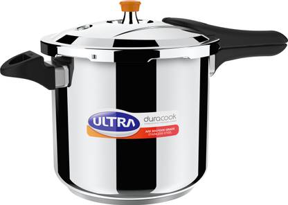 ULTRA DURACOOK 8 L Outer Lid Induction Bottom Pressure Cooker