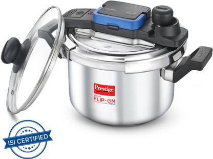 Prestige Svachh FLIP-ON 5 L Outer Lid Induction Bottom Pressure Cooker