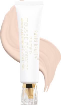 SWISS BEAUTY Primer Mousse Foundation Rose Blush (40 ml) Foundation