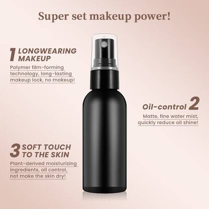 AMOSFIA Best Professional Matte Finish & Long Lasting Makeup Setting Fixer Primer  - 100 ml