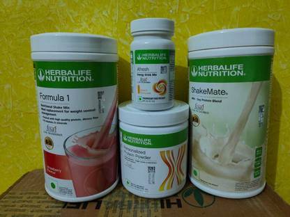 HERBALIFE FORMULA 1 STRAWBERRY SHAKE AFRESH PARTEIN POWDER200GM Protein Shake