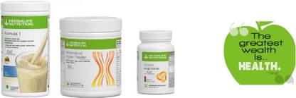 HERBALIFE F1 SHAKE MIX-KULFI,PP-200GM AND ELAICHI Protein Shake