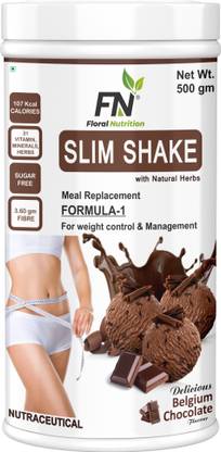 Floral Nutrition Slim Shake Formula 1 with Natural Herbs for weight control & Management