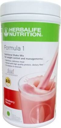 HERBALIFE Formula 1 Nutrition Protein Shake - Strawberry Flavor For Weight Loss Plant-Based Protein