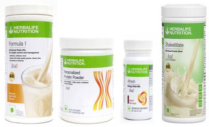 HERBALIFE FORMULA1BANANA 500 G PROTIEN 200 G ENERGY DRINK ELAICHI 50 G SHAKEMATE 500 G Protein Shake
