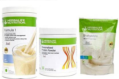 Herbalife Nutrition Formula Kulfi shake + Protein Powder 200gm + Shakemate Protein Shake