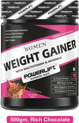 POWERLIFT Women Weight Gainer with multivitamins Weight Gainers/Mass Gainers