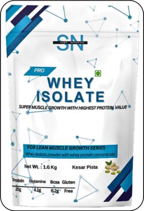 sumanutrition Pro Isolate Whey protein powder, 100% Pure protein, Low fat, Lean muscle Whey Protein