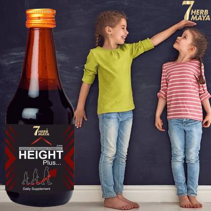 7Herbmaya Height Increase Juice/Height Gain Syrup/Height Increase Medicine/Growth Juice Plant-Based Protein