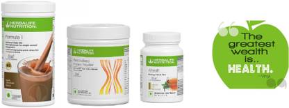 HERBALIFE F1 SHAKE MIX-CHOCOLATE,PP-200GM AND TULSI Protein Shake