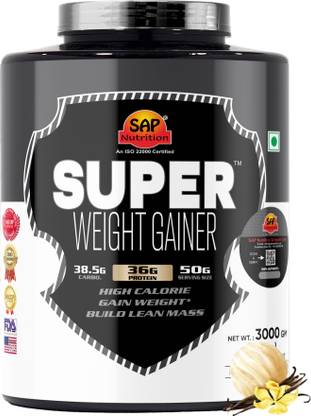 SAP Nutrition Super Weight Gainer Weight Gainers/Mass Gainers