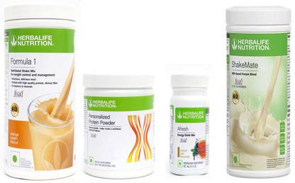 HERBALIFE FORMULA1ORANGE 500 PROTIEN 200 GAFRESH ENERGY DRINK TULSI 50 G SHAKEMATE 500 G Protein Shake