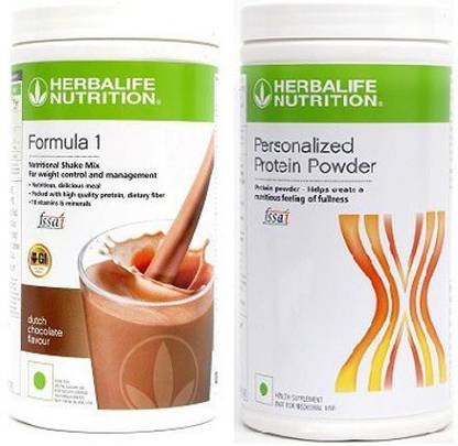 HERBALIFE Weight Loss Combo Pack Formula 1 CHOCOLATE 500G + PPP400G Protein Shake