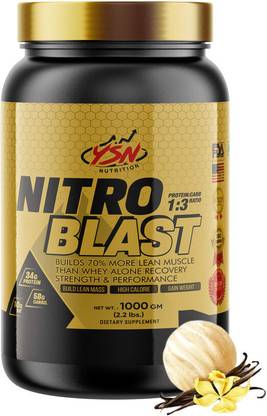YSN NUTRITION Nitro Blast Weight Gainers/Mass Gainers