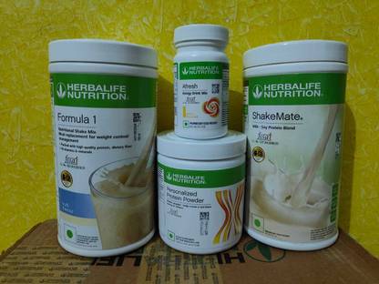 HERBALIFE FORMULA 1 KULFI SHAKE MIX AND PROTEIN POWDER200GM SHAKEMATE Whey Protein