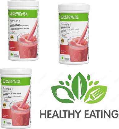 HERBALIFE F-1 STRAWBERRY,PP-200,AFRESH-GINGER Protein Shake