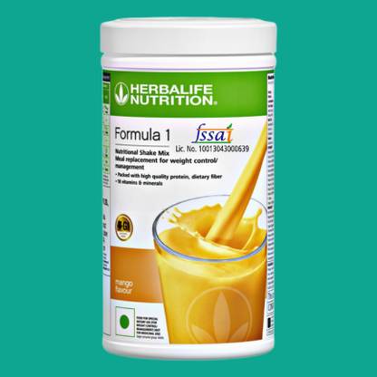HERBALIFE 440Formula 1 Mix mango Nutritional Shake, 500g (White) Nutrition Bars