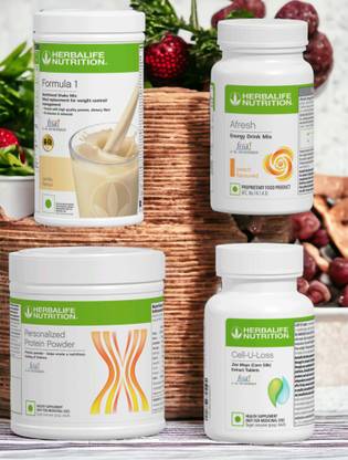 HERBALIFE F-1 VANILLA,AFRESH PEACH,PP-200,CELL U LOSS Protein Shake