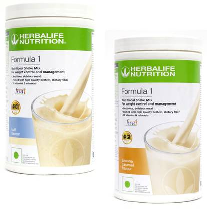 HERBALIFE Formula 1 Protein Shake Kulfi + Banana Plant-Based Protein