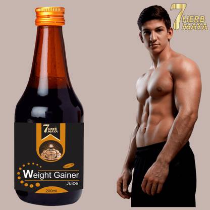 7Herbmaya Mass Gainer/Weight Gain Supplement/Mass Gain Multivitamin/Body Building Juice Weight Gainers/Mass Gainers