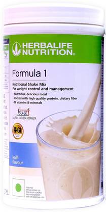 HERBALIFE Formula 1 Nutritional Shake -Kulfi Flavor For Weight Loss Plant-Based Protein
