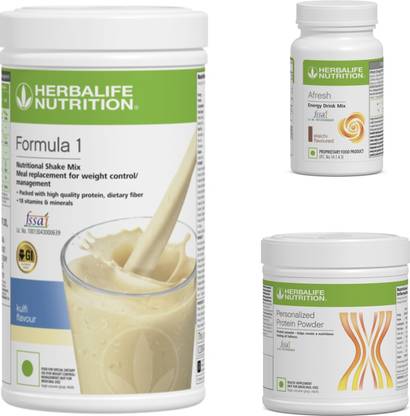 HERBALIFE Formula1 Nutrition Kulfi 500g Protine Powder 200g & Elachi Afresh 50g Plant-Based Protein