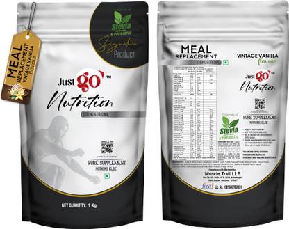 just go nutrition Meal Replacement Powder - 50 Servings | 20g in Each Whey Protein