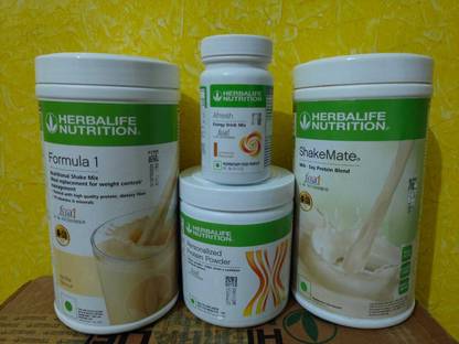 HERBALIFE FORMULA 1 VANILLA SHAKE MIX AND PROTEIN POWDER200GM Pre Workout