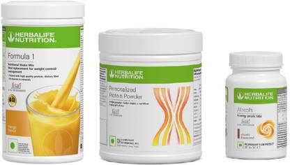 HERBALIFE F1 SHAKE MIX-MANGO,PP-200GM AND ELAICHI Protein Shake