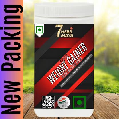 7Herbmaya Weight Gain/Muscle Building Powder | Mass Gainers Powder | Weight Gainers Powder Plant-Based Protein