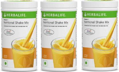 HERBALIFE Formula 1 Nutrition Mango Shake Pack of 3 Protein Blends