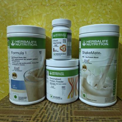 HERBALIFE WEIGHT LOSS FORMULA 1 KULFI SHAKE SHAKEMATE PROTEIN POWDER 200GM AFRESH ELAICHI Protein Shake