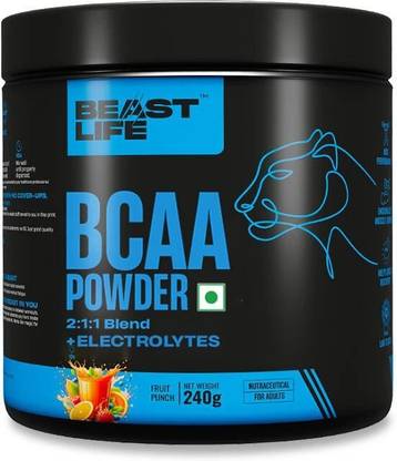 BeastLife High recovery BCAA | 5g BCAA in 2:1:1 Ratio | Muscle Recovery & Endurance BCAA