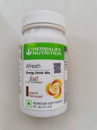 HERBALIFE Afresh Energy Drink Elaichi Flavour.(50 Gm) Energy Bars