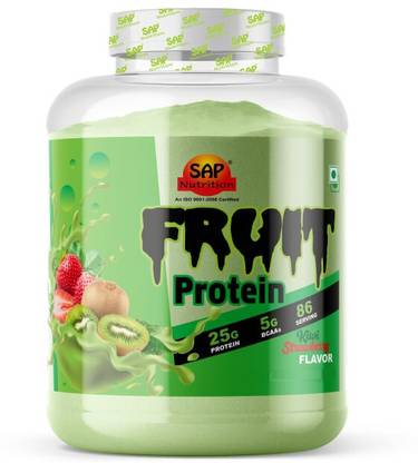 SAP Nutrition Fruit Protein Kiwi Strawberry Flavor 2kg Protein Shake