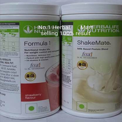 Herbalife Nutrition herbalife nutrition formula 1 strawberry shake and shakemate Protein Shake